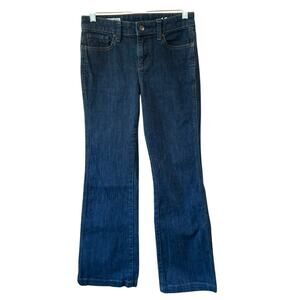 GAP Dark Wash High Rise Flare Denim Jeans Size 25 / 0